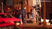 Jamie Dornan, Dakota Johnson and Max Martini on FSOG Set