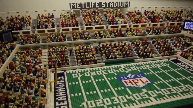 Finale du Super Bowl 2014 avec des LEGOS : Seattle Seahawks contre Denver Broncos