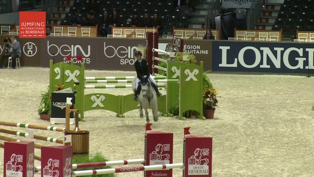 Parcours de Camille CONDE FERREIRA avec Pumkins Pondi gagnante de la Tournée des As Poneys Finale Indoor pour le Trophée Grand Prix Magazine