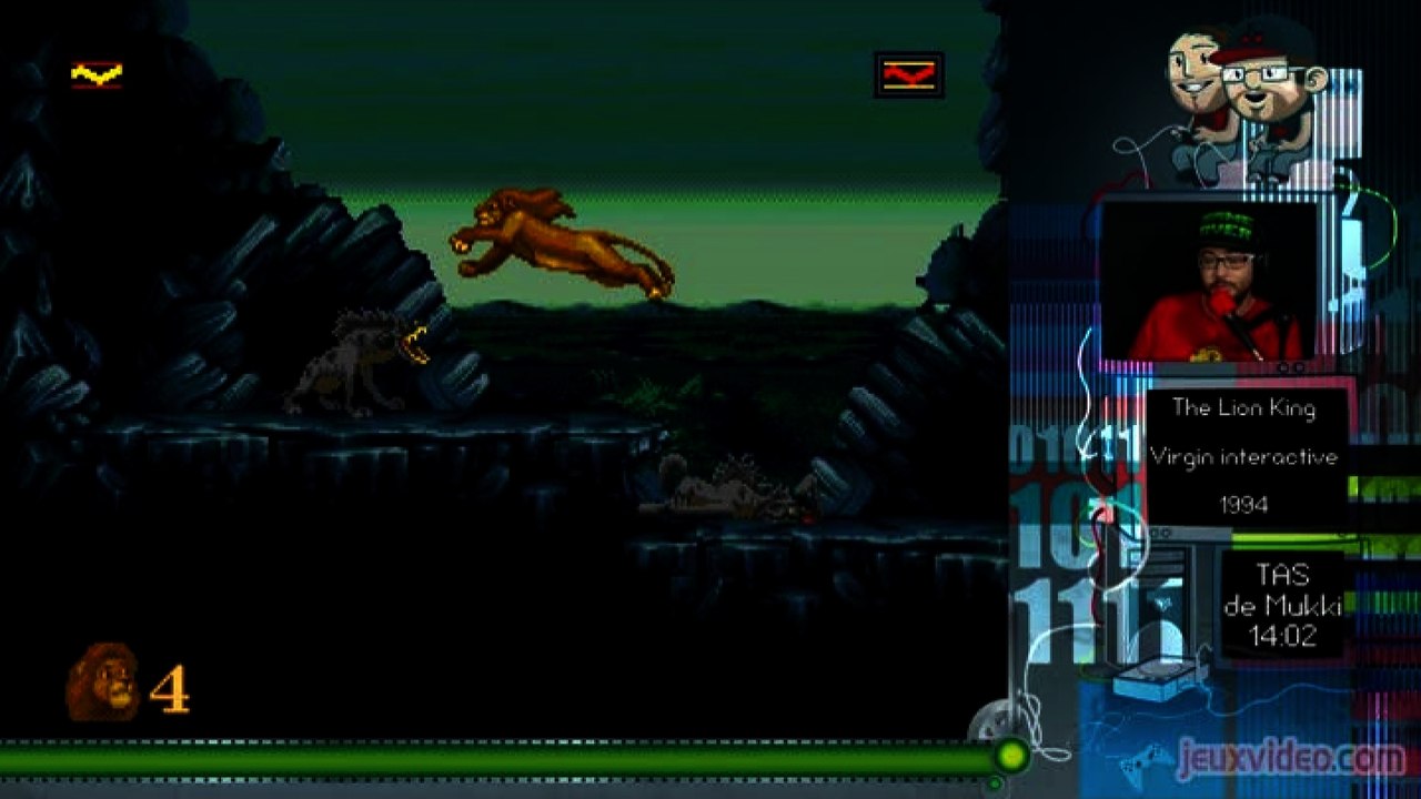 Speed Game - Le Roi Lion - Fini en 14:02