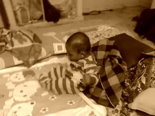 Aarush slipping down