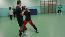 Cours de Full Contact du 05/02/2014 : Benjamin et Morgan