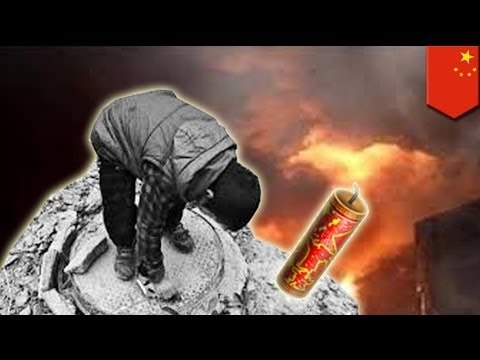 Chinese New Year fireworks accident: father kills son when sparks detonate septic tank