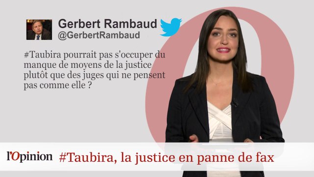 #tweetclash : #Taubira, une justice en panne de fax