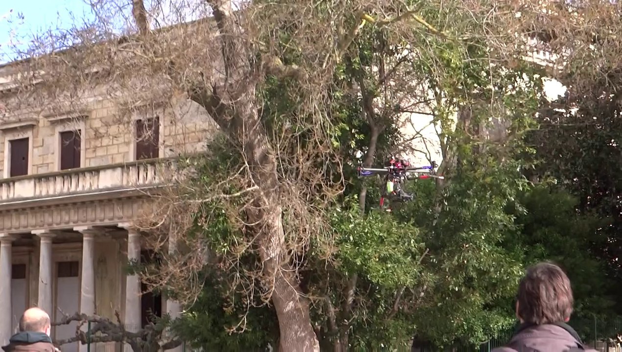 MICHEL DESNOS PRESENTE :DRONE FRANCE 3 SUR HERAUT ET CHATEAU LAURENS   AGDE