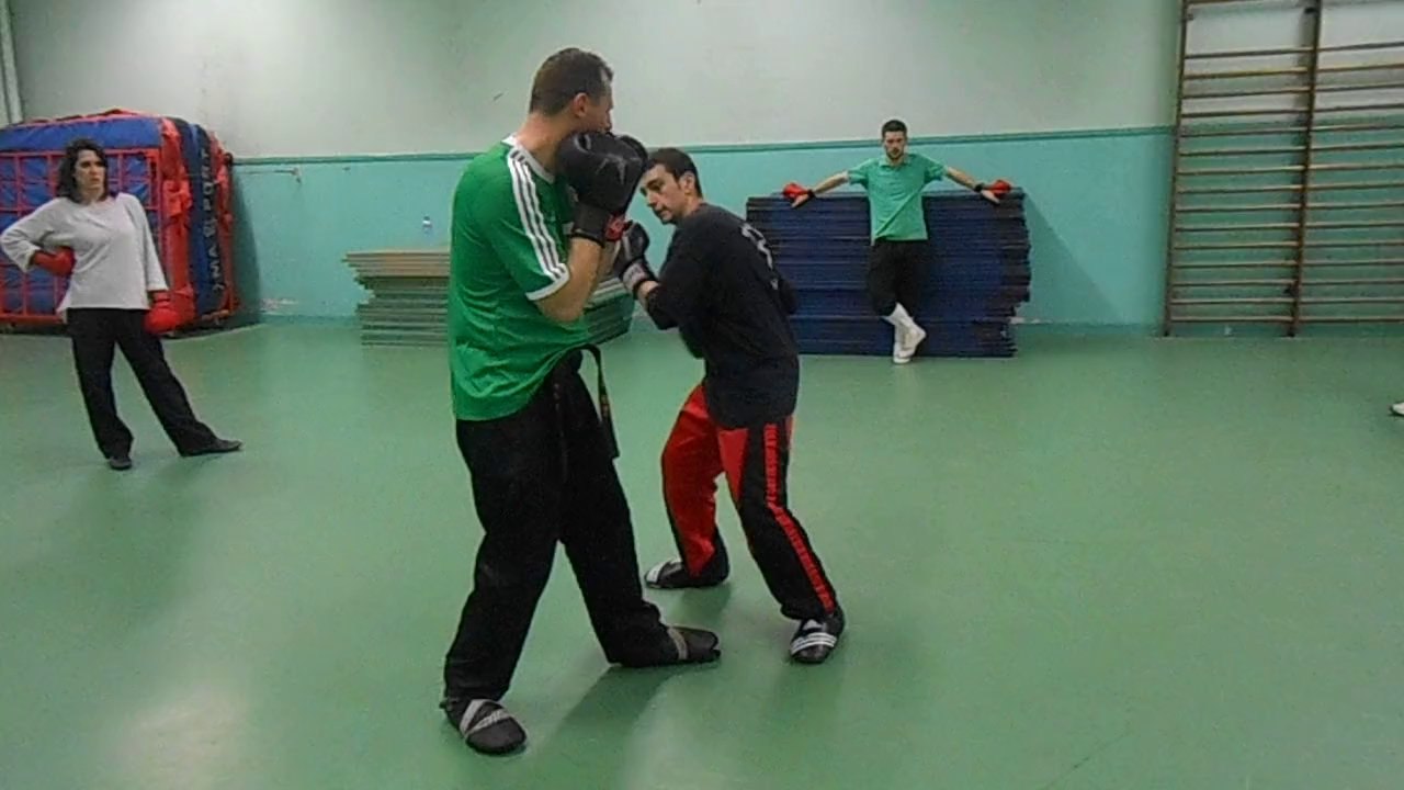 Cours de Full Contact du 05/02/2014 : Morgan et Benoît