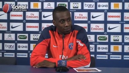 Monaco / PSG - La conférence de presse de Blaise Matuidi