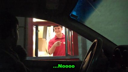 Drive Thru Hearing Names Prank