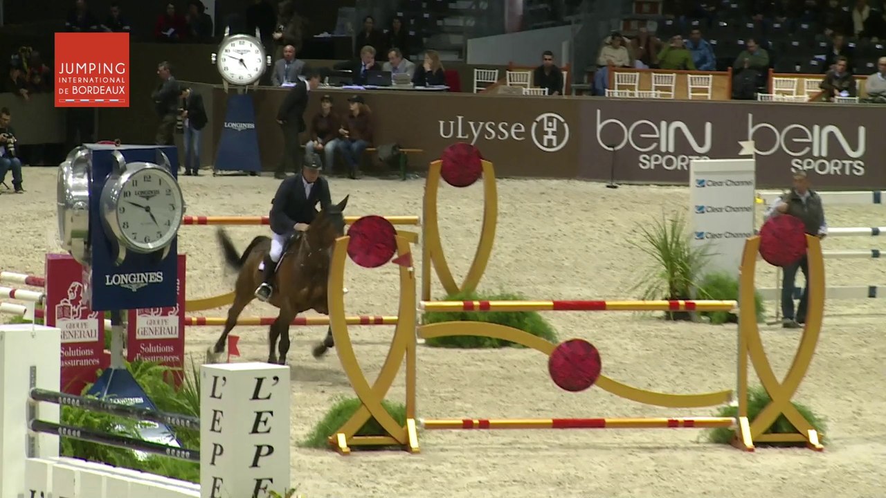 Parcours de Robert VOS avec Carat gagnant de l'Epreuve CSI5*W - Epreuve n°1 Prix CONGRES ET EXPOSITIONS DE BORDEAUX