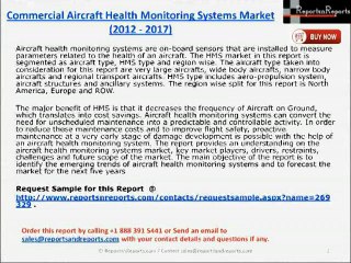 Commercial Aircraft Health Monitoring Systems Market 2017