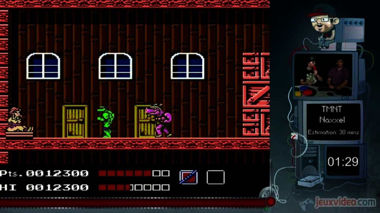 Speed Game - Teenage Mutant Ninja Turtles - Les Tortues Ninja sur NES en moins de 30 minutes !
