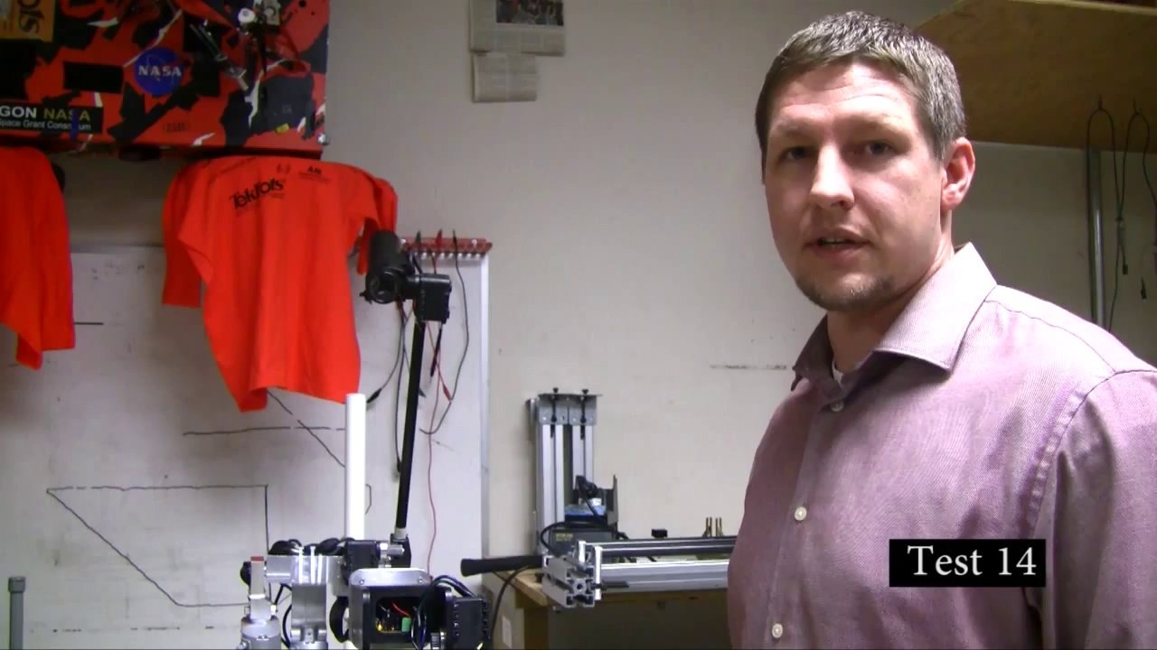 2011 Mars Rover Robotic Arm Tests