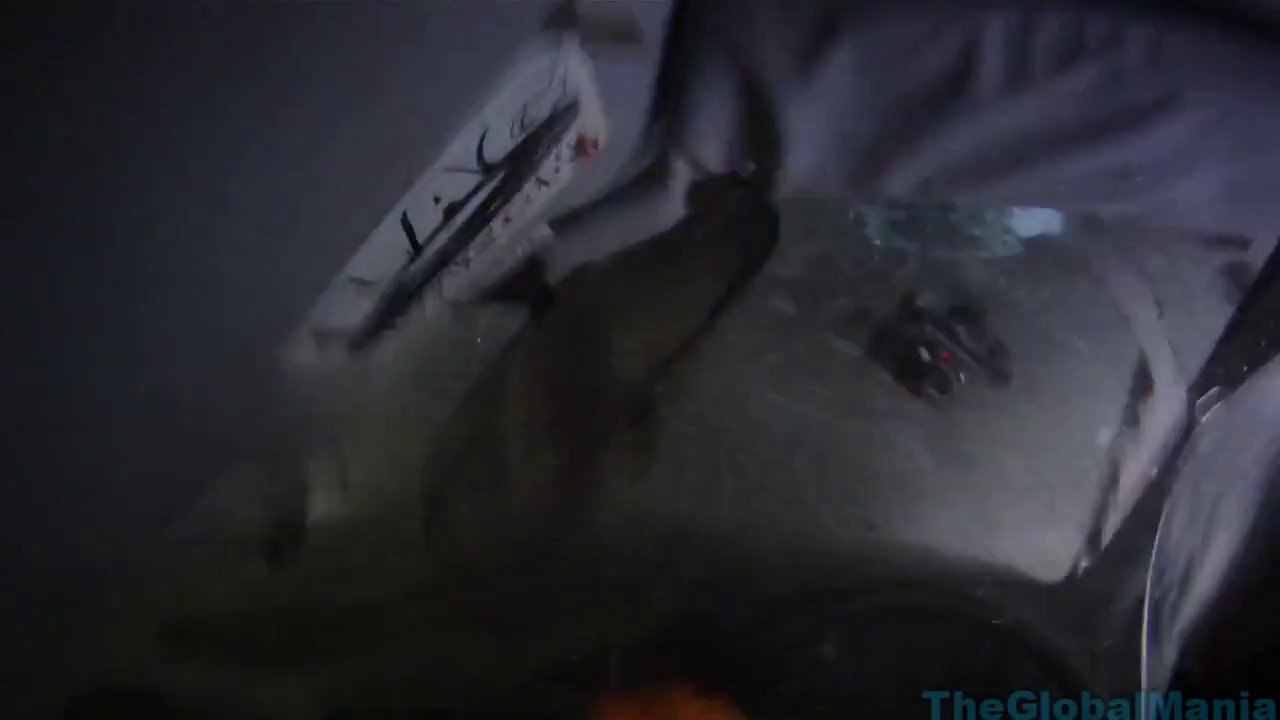 Epic Car Accident - Car Gets Destroyed!