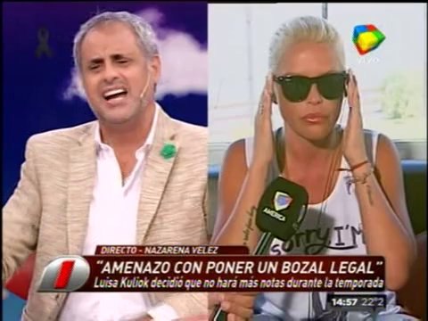 Pronto.com.ar Nazarena sobre el escándalo con Kuliok