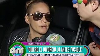 María Eugenia Ritó habló de su ex