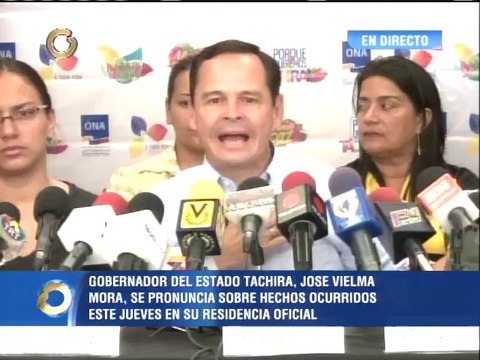 Vielma Mora responsabilizó a Leopoldo López de los hechos de violencia