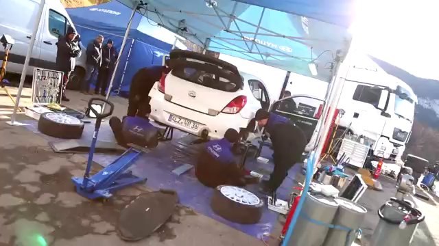 Hyundai i20 WRC Rallye Monte-Carlo pre event test