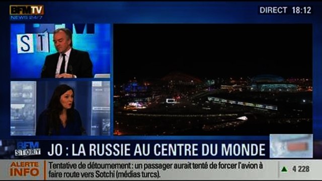 BFM Story: Les grands enjeux des Jeux Olympiques d'hiver de 2014 à Sotchi - 07/02