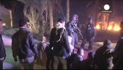 Israeli forces clear Palestinian protest camp