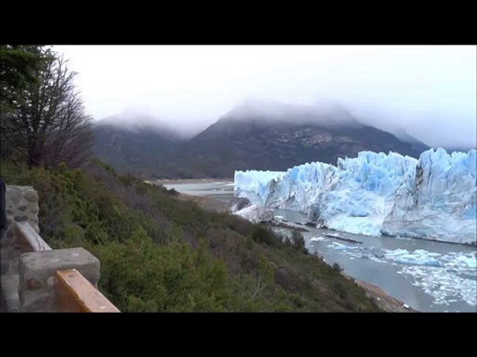 Le Perito Moreno depuis les passerelles