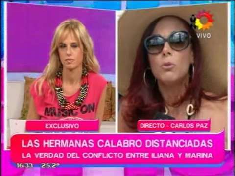 Pronto.com.ar Iliana Calabró habla de su hermana