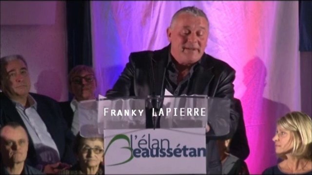 Georges Ferrero presentation de la liste l élan beaussetan  2014 i phone