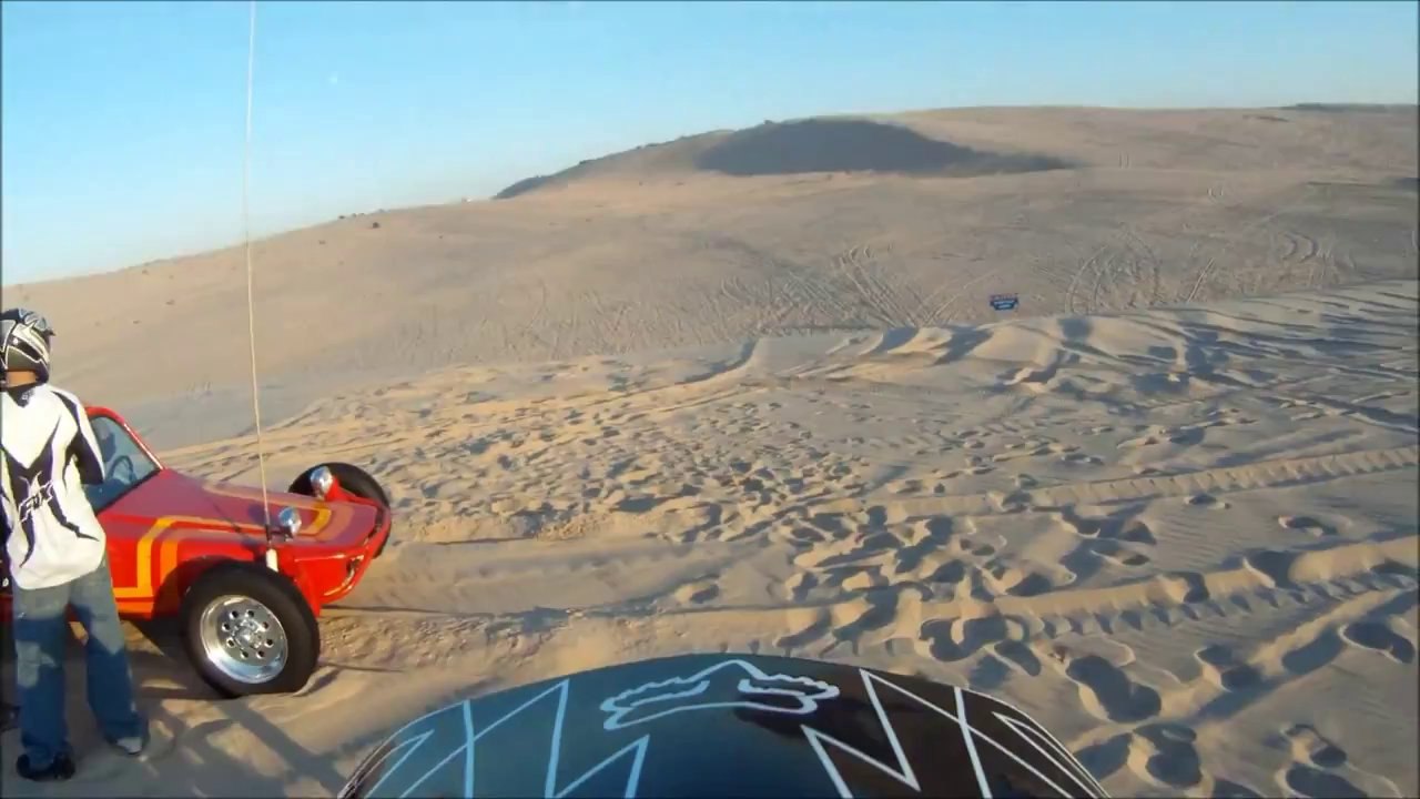 Silver Lake Sand Dunes Dirt Bike Jumping GoPro HD