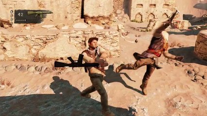 Uncharted 3 Drake's Deception Desert Village Trailer
