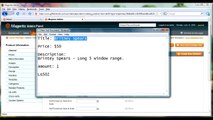 Magento: Adding, Deleting and Managing Products - Tutorial
