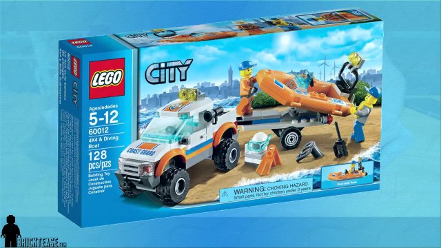 Lego Review - 4x4 and Diving Boat