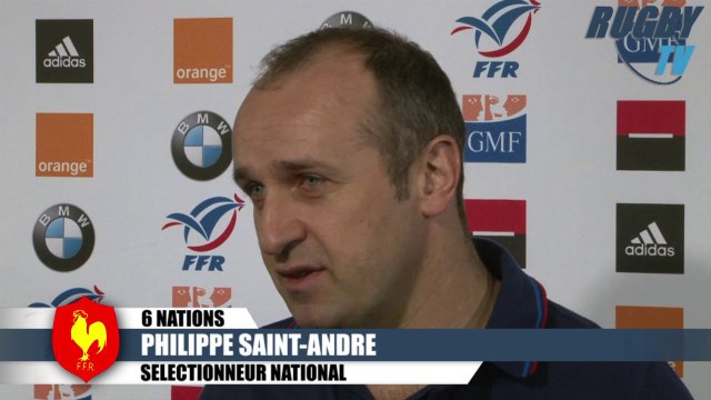 Avant France-Italie - Philippe Saint-André - RBS 6 Nations 2014
