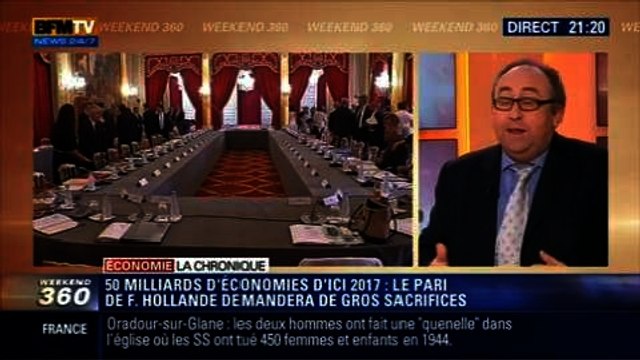 L'Éco du soir: Dépense publique: François Hollande promet des économies de 50 milliards d'euros d'ici 2017 - 07/02