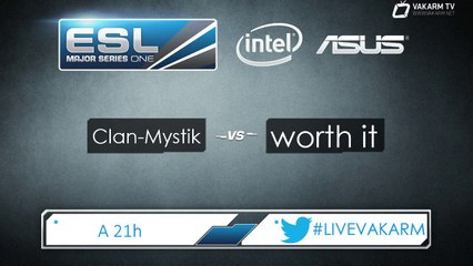 Clan-Mystik vs worth it - EMS qualifier Katowice - Dust2