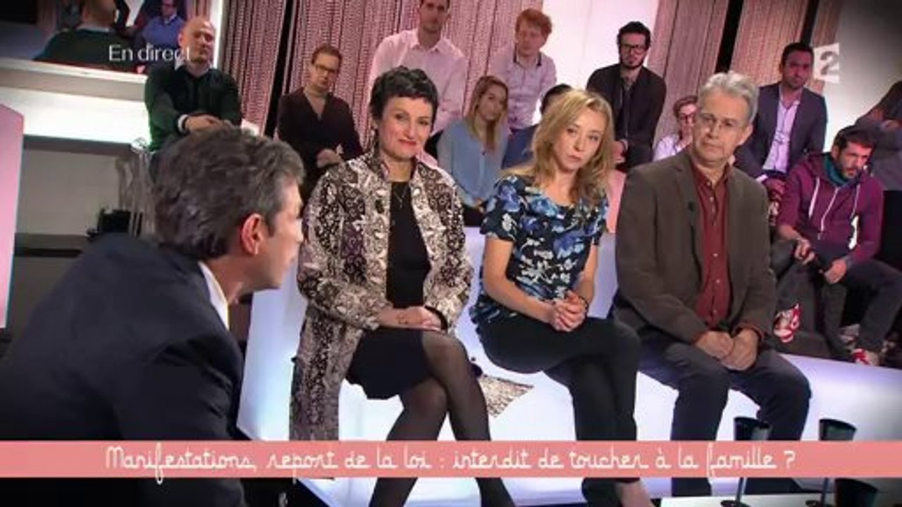 Manifestations, report de la loi: Interdit de toucher à la famille ? (1/5) - Ce soir (ou jamais!) - 7/02/2014
