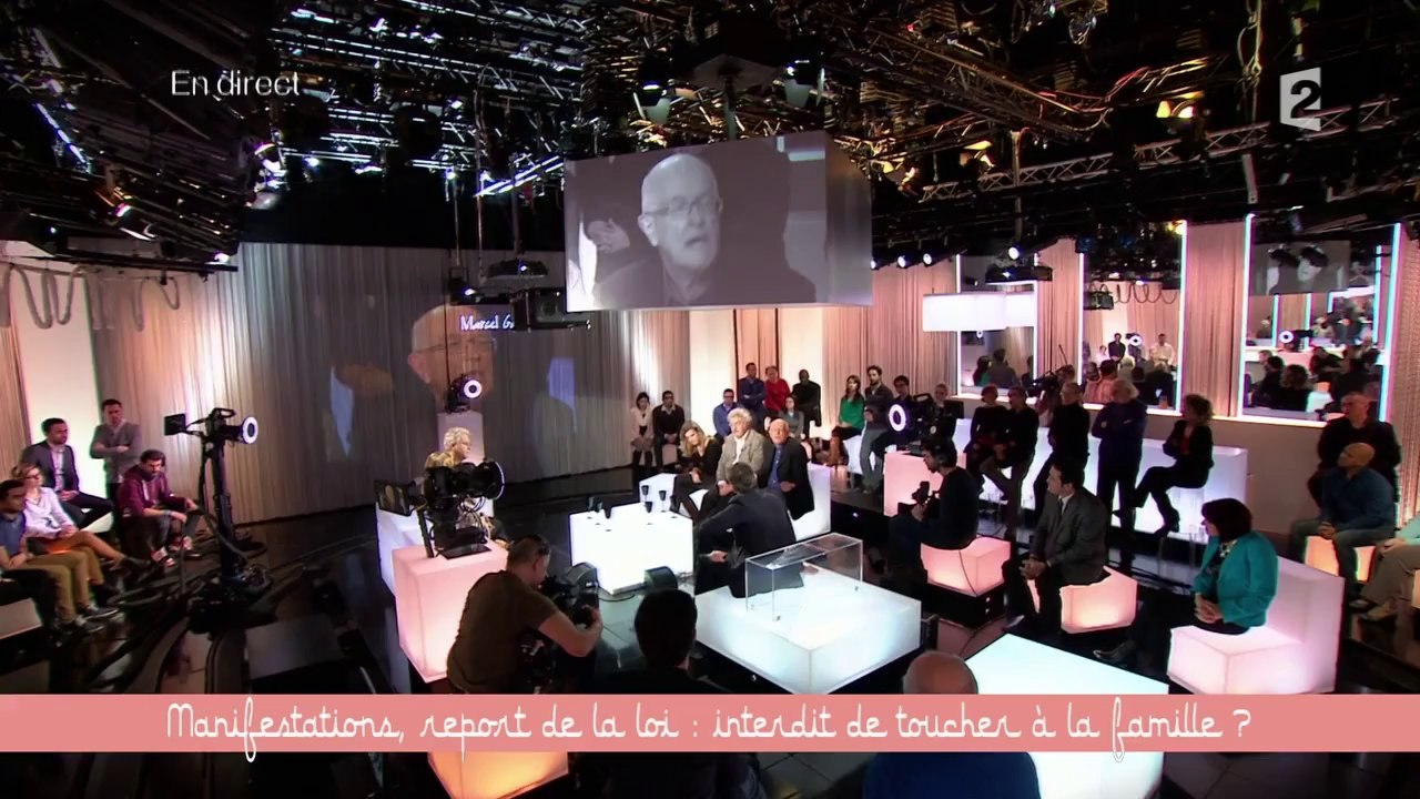 Manifestations, report de la loi: Interdit de toucher à la famille ? (2/5) - Ce soir (ou jamais!) - 7/02/2014