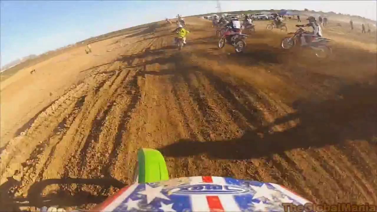 Rider Gets Head Ran Over! Insane Motocross Crash GOPRO