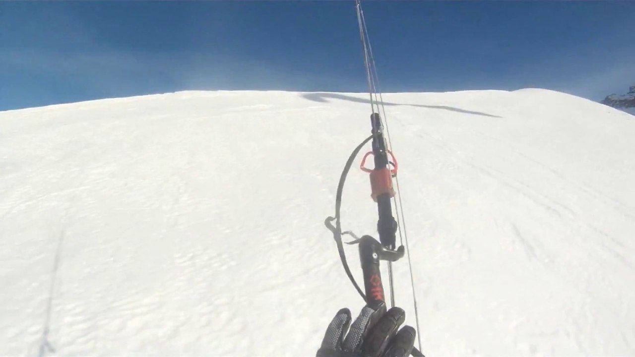 GoPro Hero HD How To Snowkite