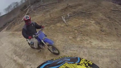 Dirt Bike Trail Riding In The Gulf