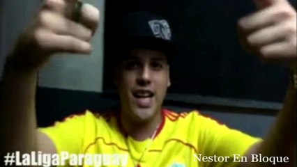 NESTOR EN BLOQUE-SALUDA AL PROGRAMA LA LIGA  PARAGUAY