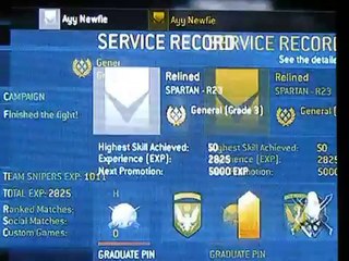 PlayerUp.com - Buy Sell Accounts - Newest Halo 3 Accounts for Sale Recon Armor Generals Boosting(1)