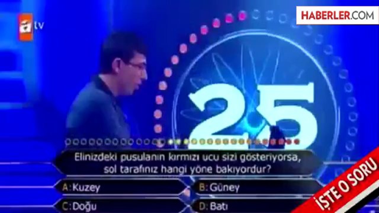 Kim Milyoner Olmak İster'de tartışma çıkaran soru