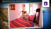 Appartement F3 à louer, Foix (09), 451€/mois