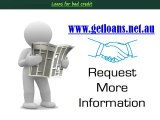 Loans For Bad Credit- A Great Monetary Support in Bad Credit State