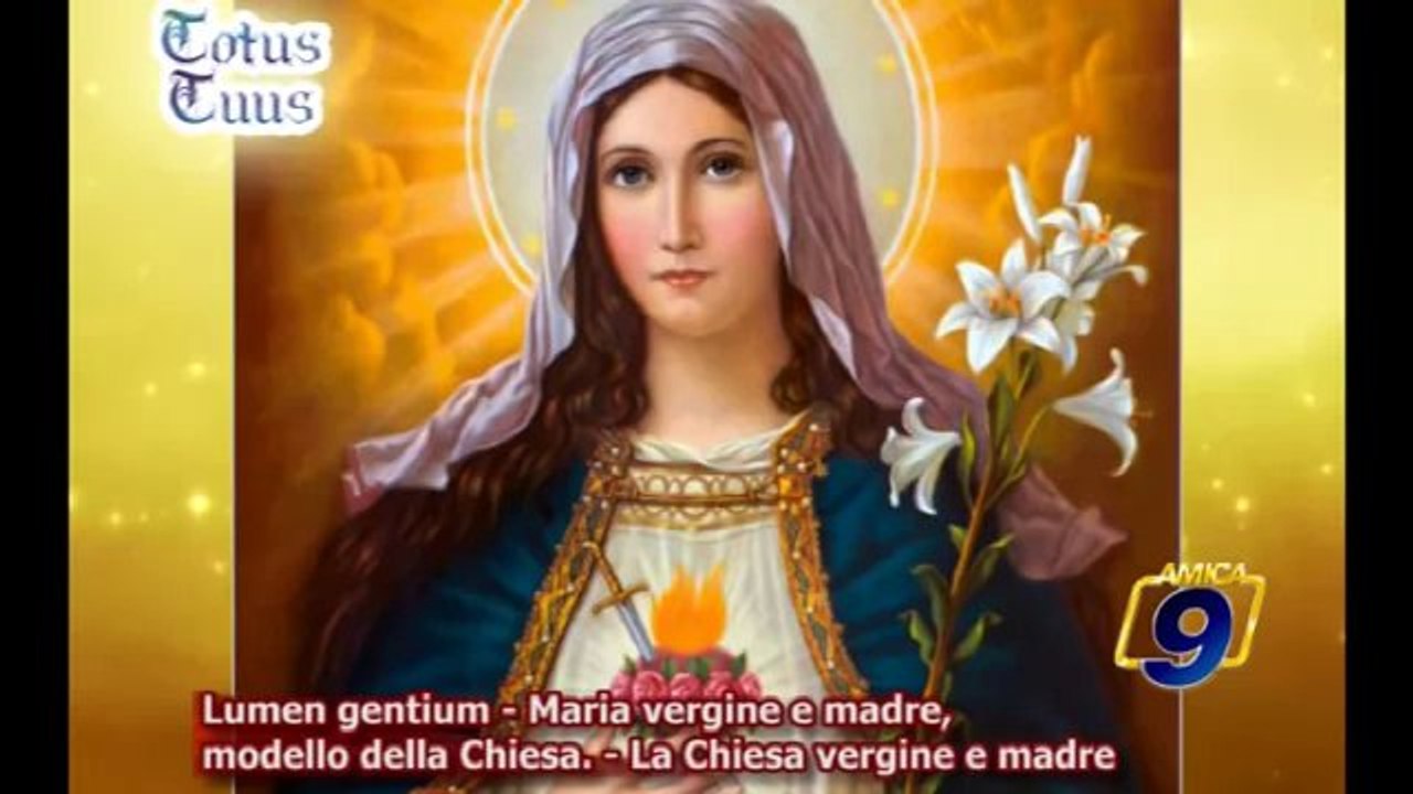 Lumen Gentium | La chiesa Vergine e Madre