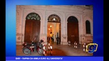 Bari | Rapina da 40mila euro all'università