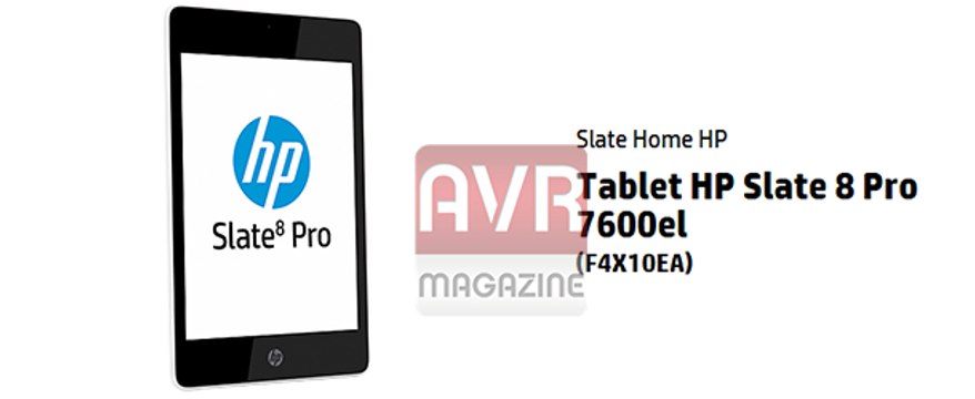 Hp Slate 8 Pro Un incredibile Tablet Android Quad Core - AVRMagazine.com