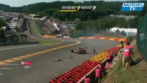 2013 24 Hours of Spa Eau Rouge Crash