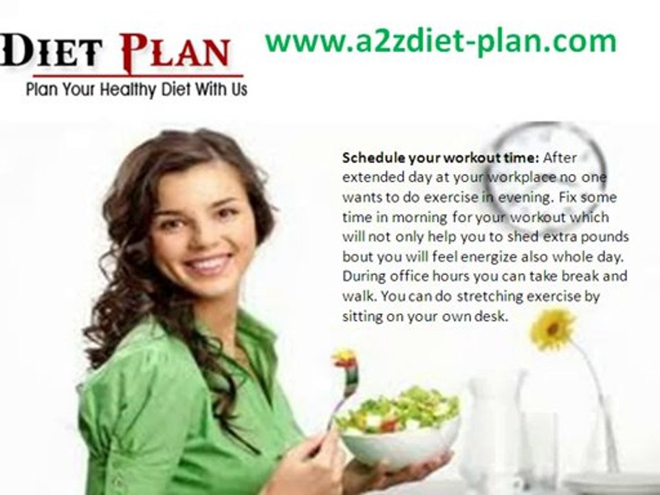 How to lose weight with Busy Schedule