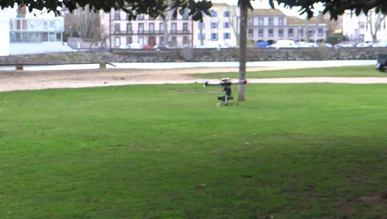 MICHEL DESNOS PRESENTE :DRONE FRANCE 3 SUR LE CHATEAU LAURENS  AGDE
