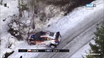 Robert Kubica crash SS20 Sweden 2014 WRC